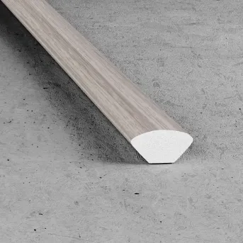 Ćwierćwałek 14 mm - Okleina dąb mocca - Tworzywo PVC
