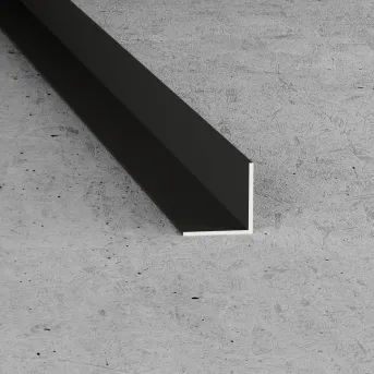 Kątownik 30 x 30 - Okleina czarna - Tworzywo PVC