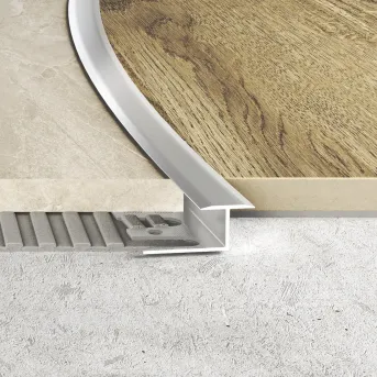 Profil łączeniowy gięty - Naturalne aluminium - Aluminium naturalne