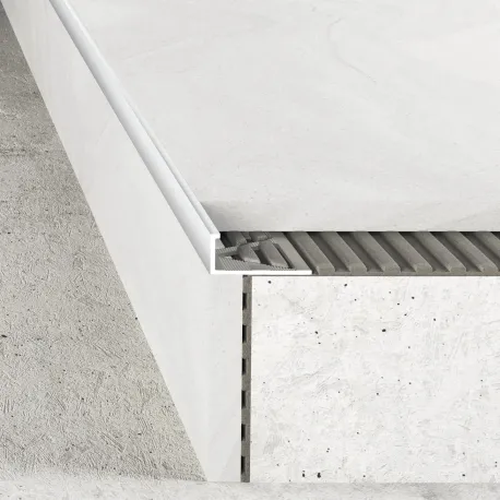 Listwa krawędziowa 12 mm - Naturalne aluminium polerowane