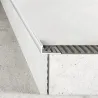 Listwa krawędziowa 12 mm - Naturalne aluminium polerowane