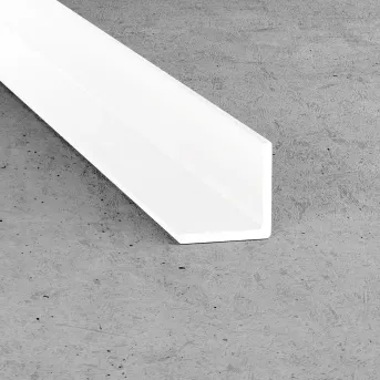 Kątownik 15 x 15 x 1.5 - Lakier ral biały - Aluminium lakierowane