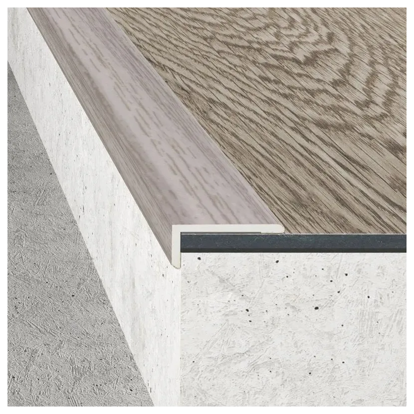Kątownik 25 x 10 - Okleina dąb mocca