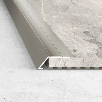 Listwa dylatacyjna - Inox szczotkowany - Aluminium anodowane