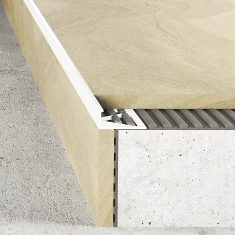 Listwa krawędziowa 10 mm - Śnieżna biel