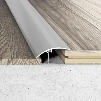 Listwa dylatacyjna z uszczelką silikonową - Anoda srebro - Aluminium anodowane